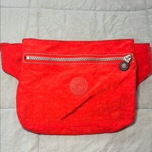 Red Kipling Waist Bag